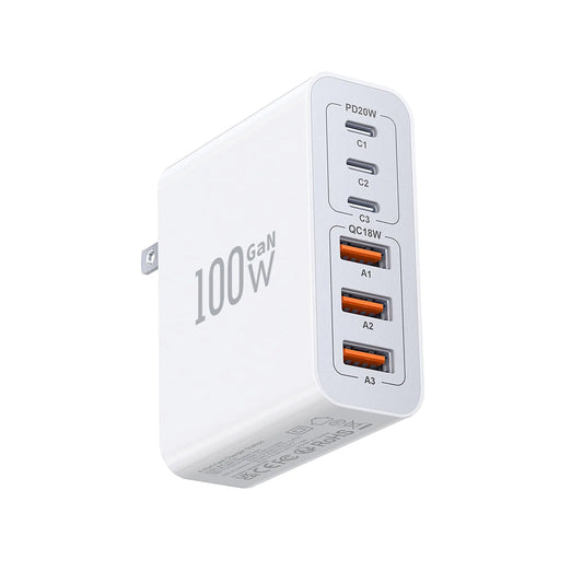 PowerCube 100W 6-Port Fast Charger