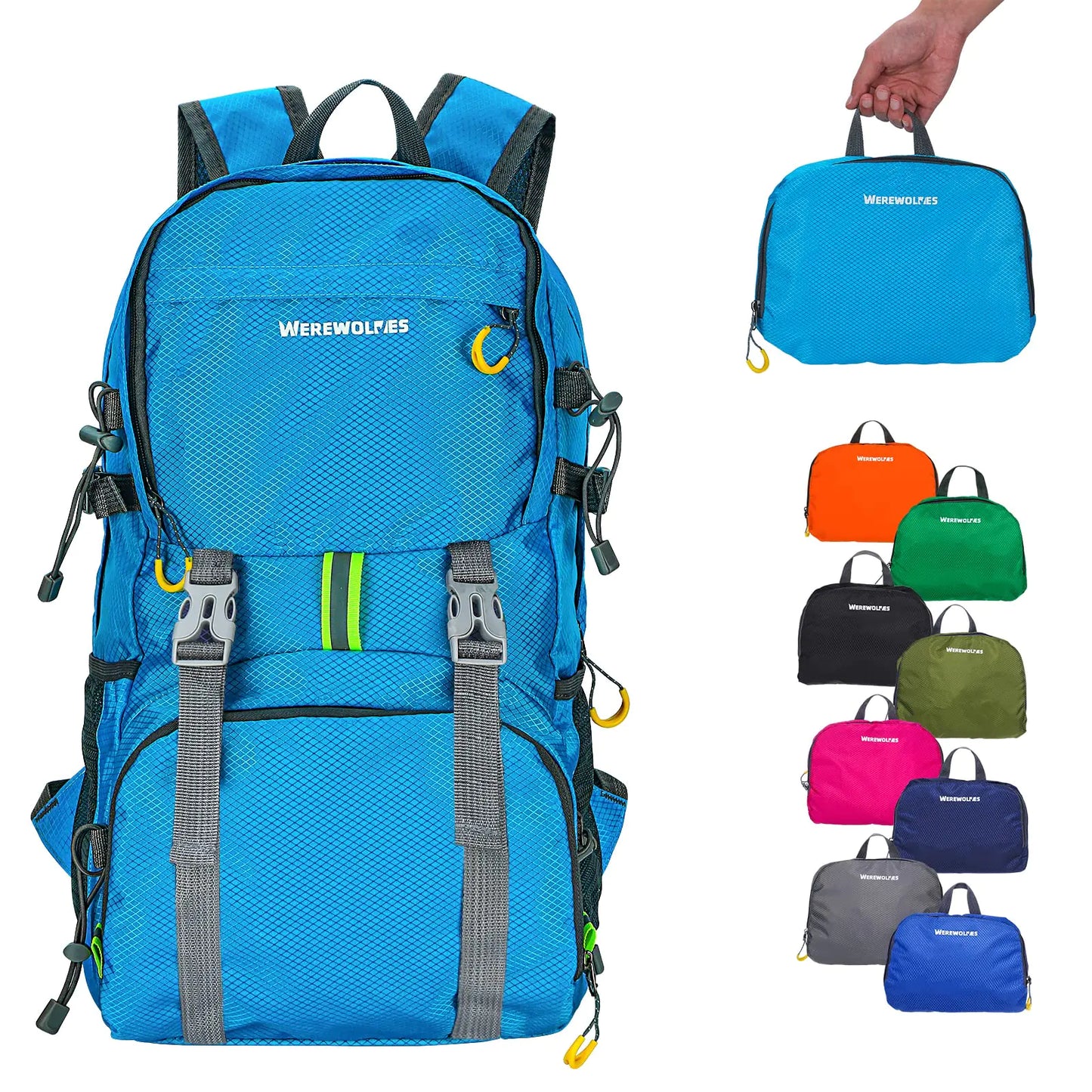 WereWolves Foldable Travel Backpack